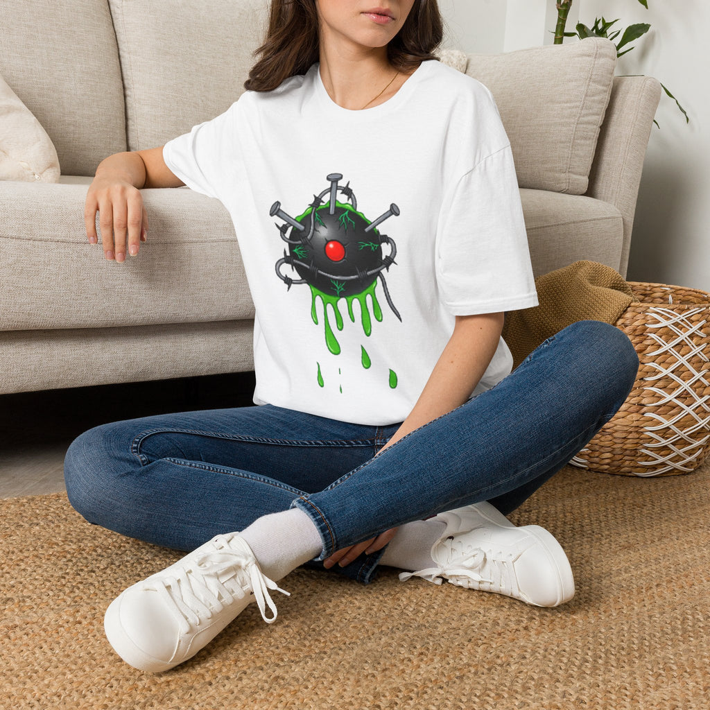 Toxic Voodoo Eye Graphic T-Shirt | Edgy Alternative Art Unisex Tee