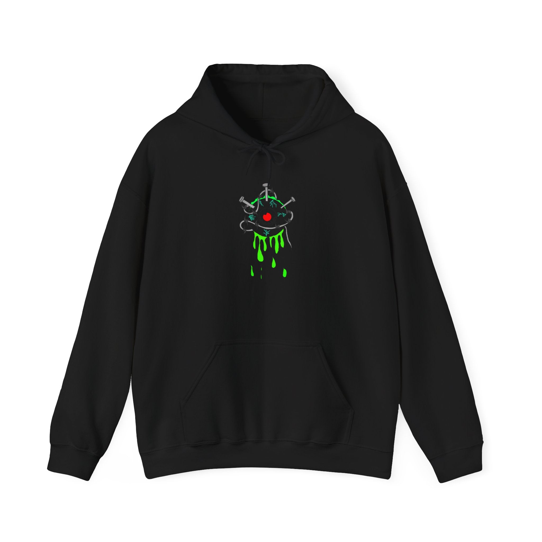 Sick Eye Graphic Hoodie – Unisex Heavy Blend Sweatshirt
