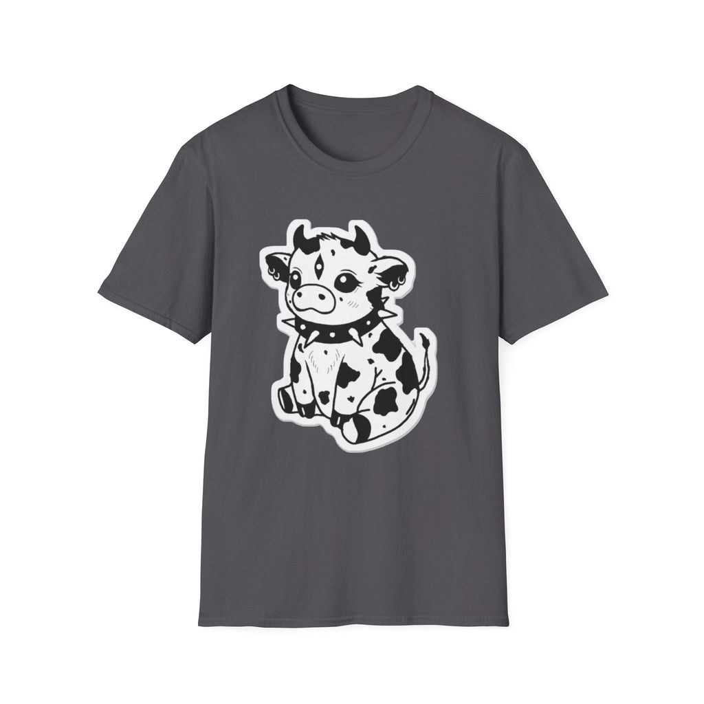 Cute Rock 'n' Roll Cow T-Shirt