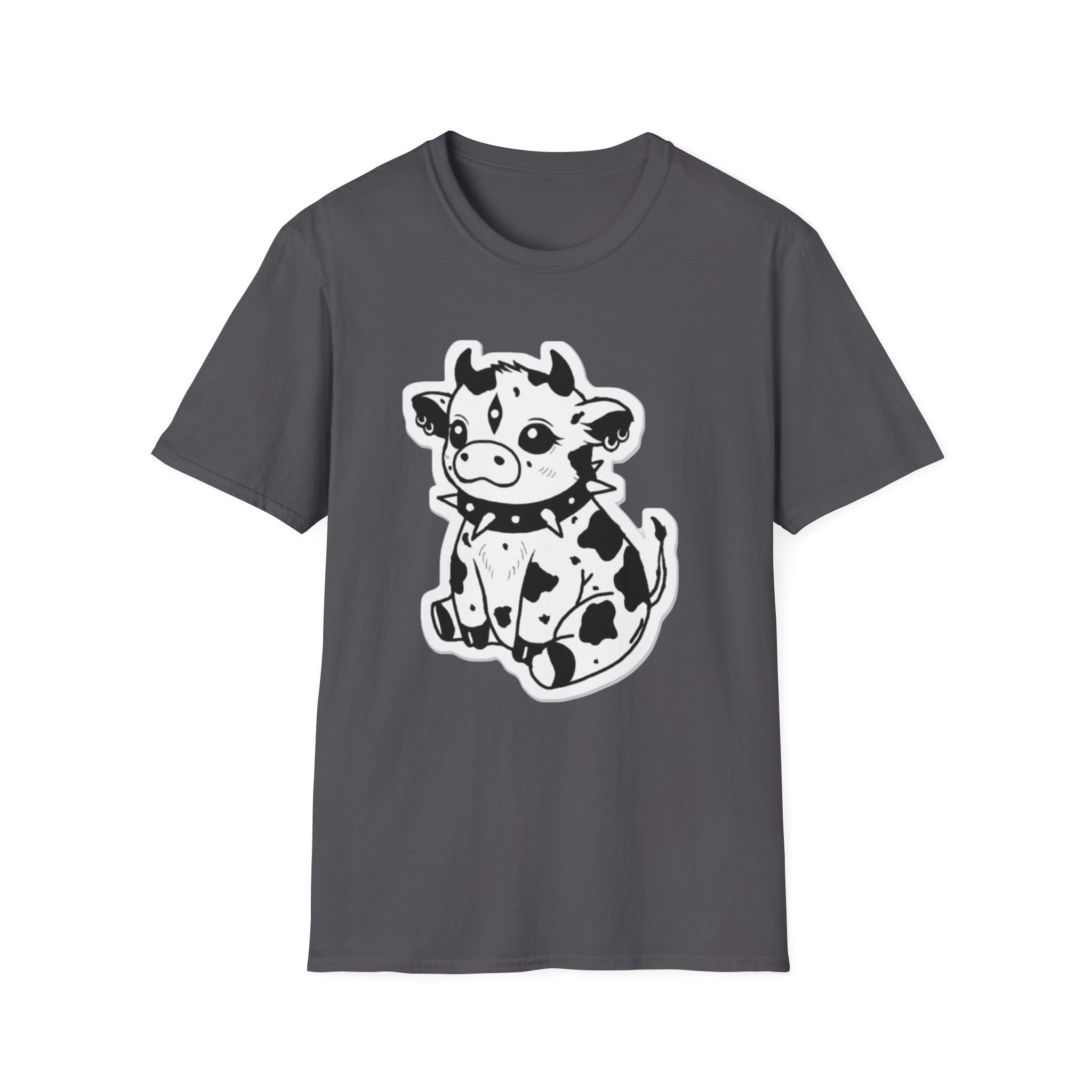 Cute Rock 'n' Roll Cow T-Shirt
