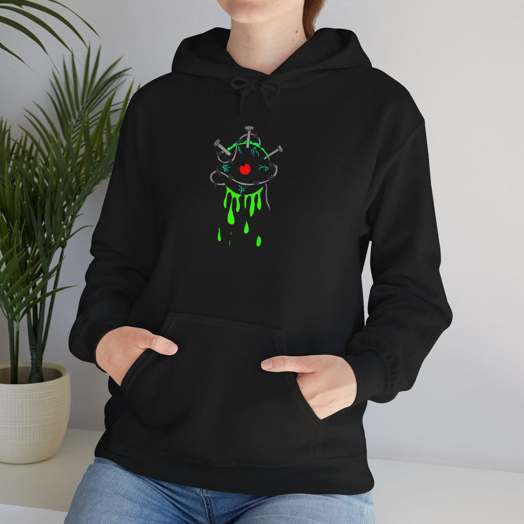 Sick Eye Graphic Hoodie – Unisex Heavy Blend Sweatshirt