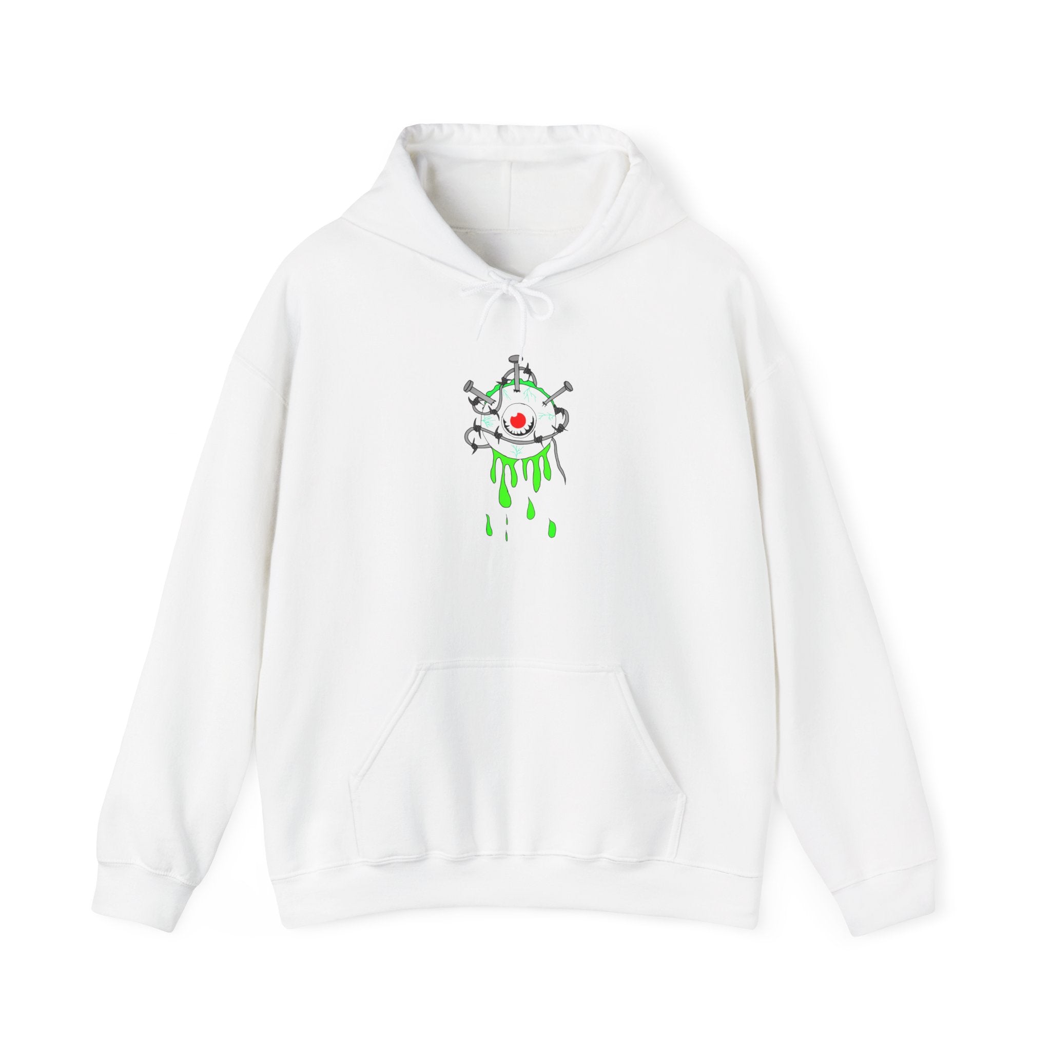 Sick Eye Graphic Hoodie – Unisex Heavy Blend Sweatshirt