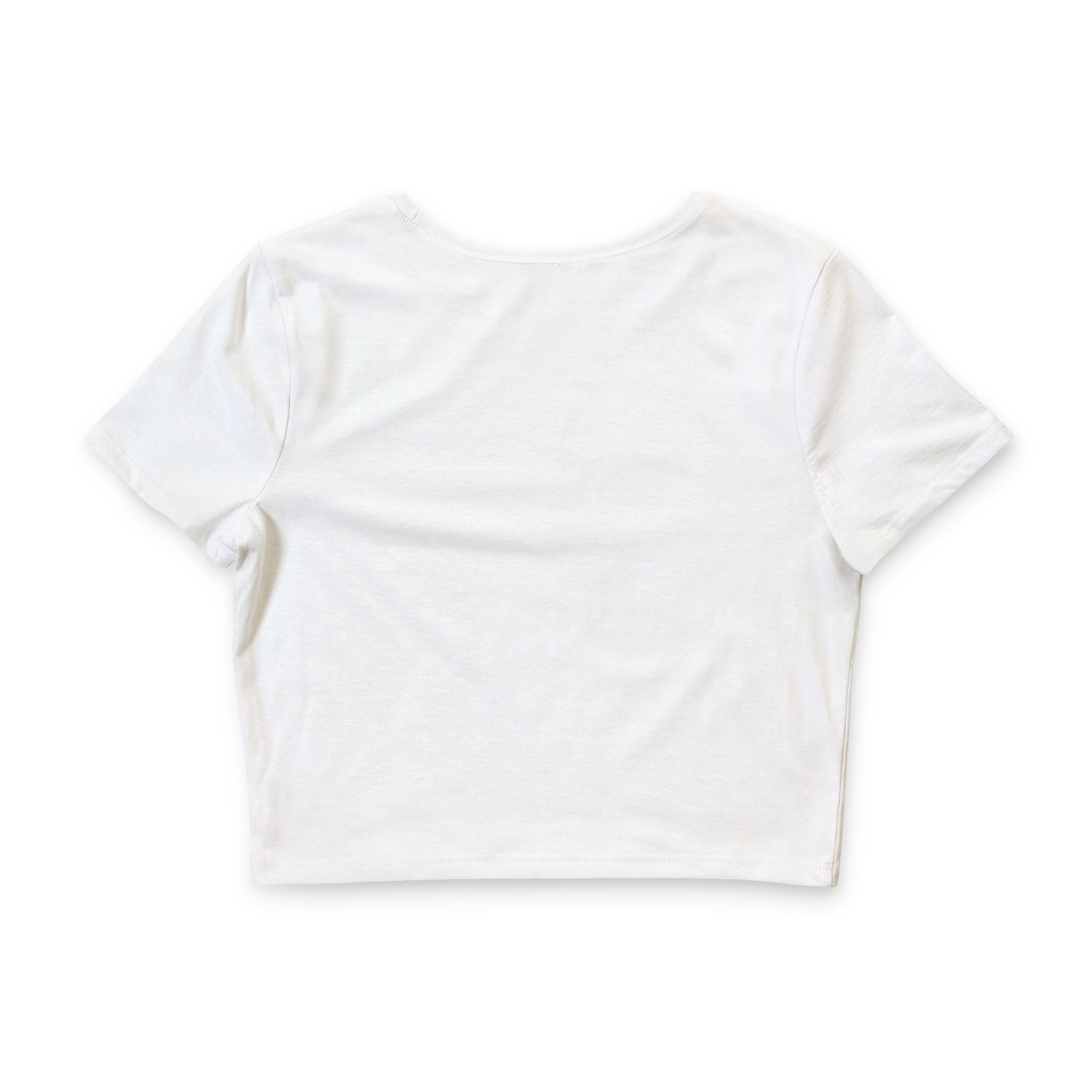 Cute Gothic Teddy Bear Crop Tee — Women’s Goth Punk Crop Top