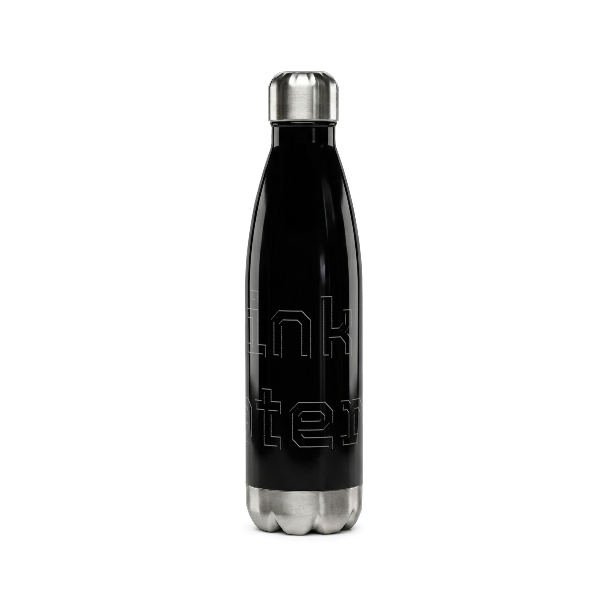 17oz Stainless Steel Water Bottle — "Drink Water, Don't Be a B****"