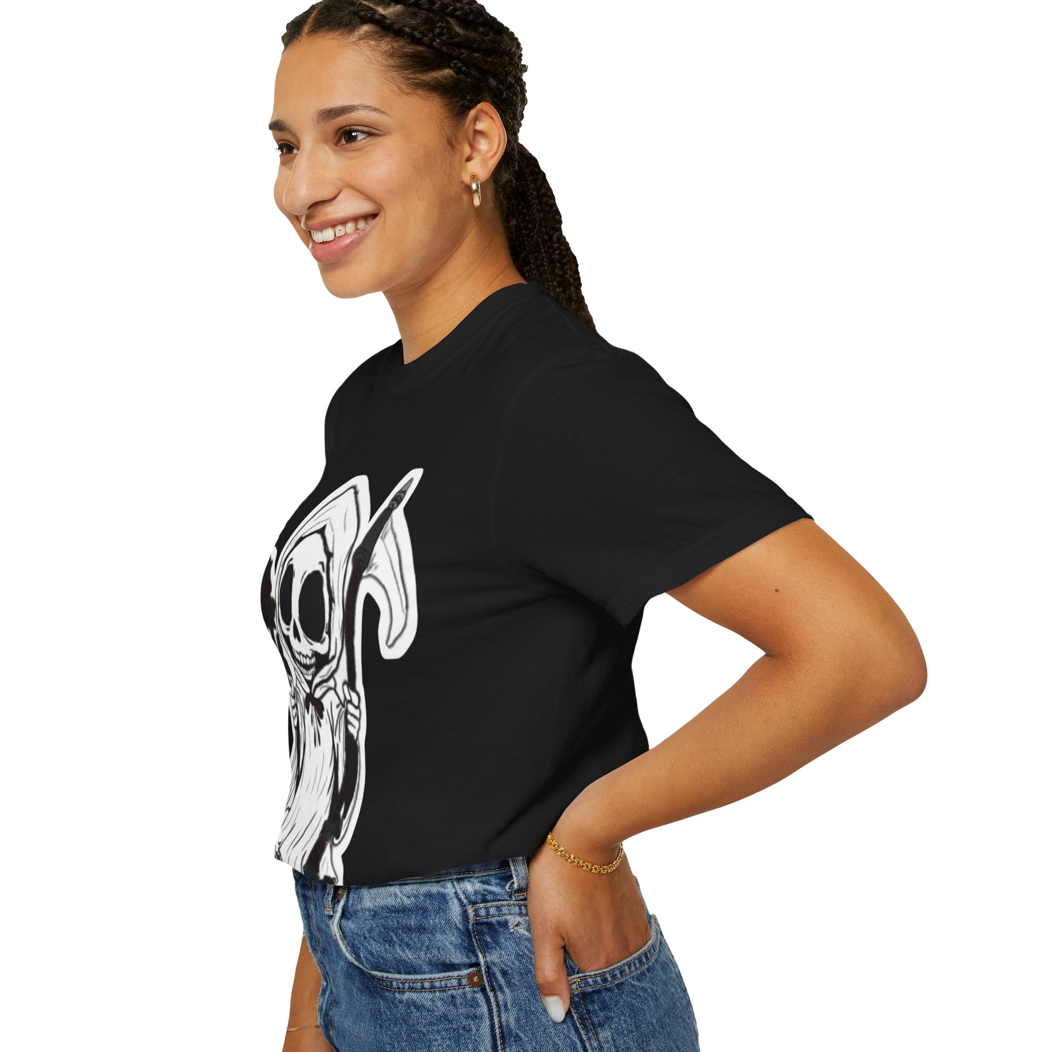Grim Reaper Black Rose T-Shirt