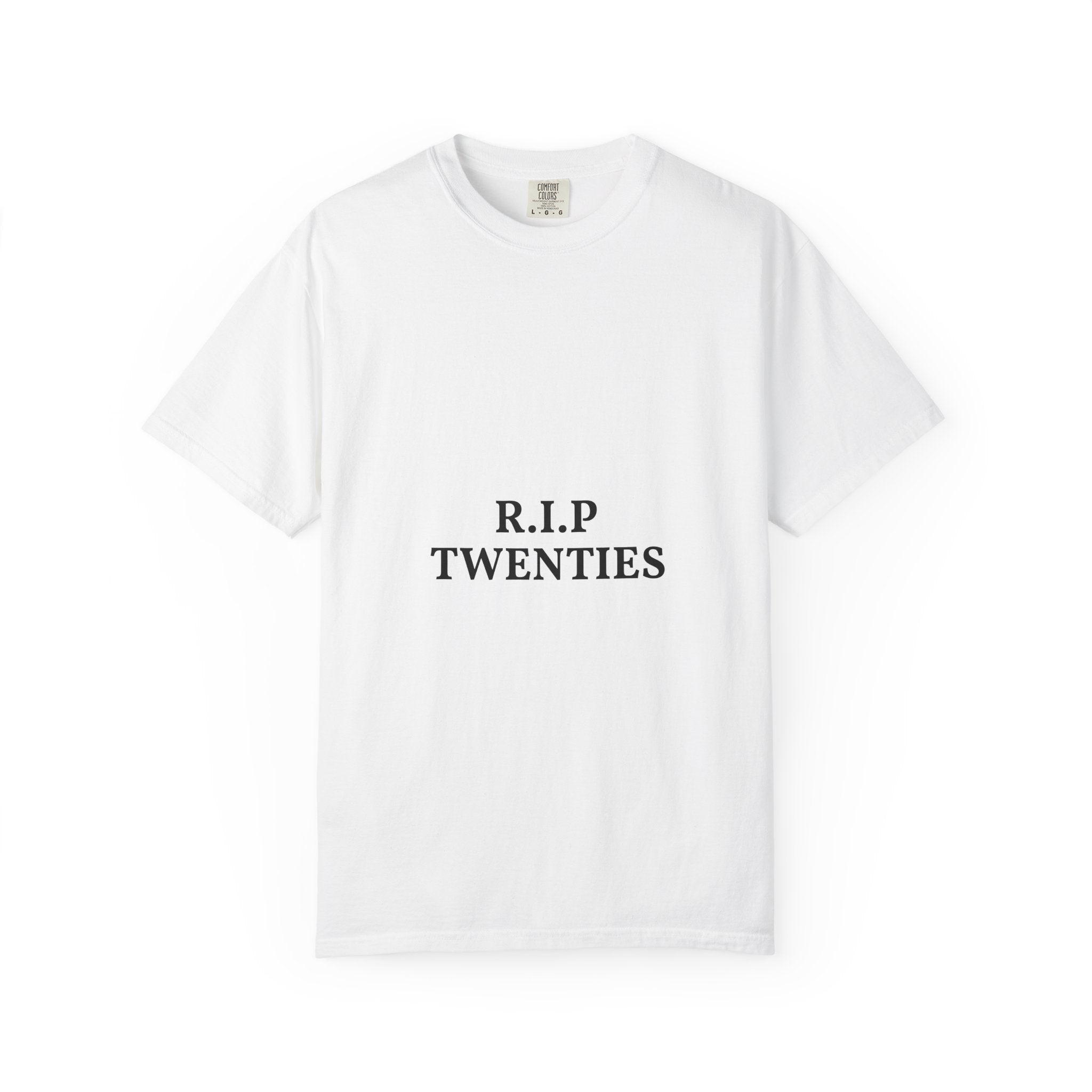 R.I.P. Twenties T-Shirt | Funny 20s Nostalgia Graphic Tee