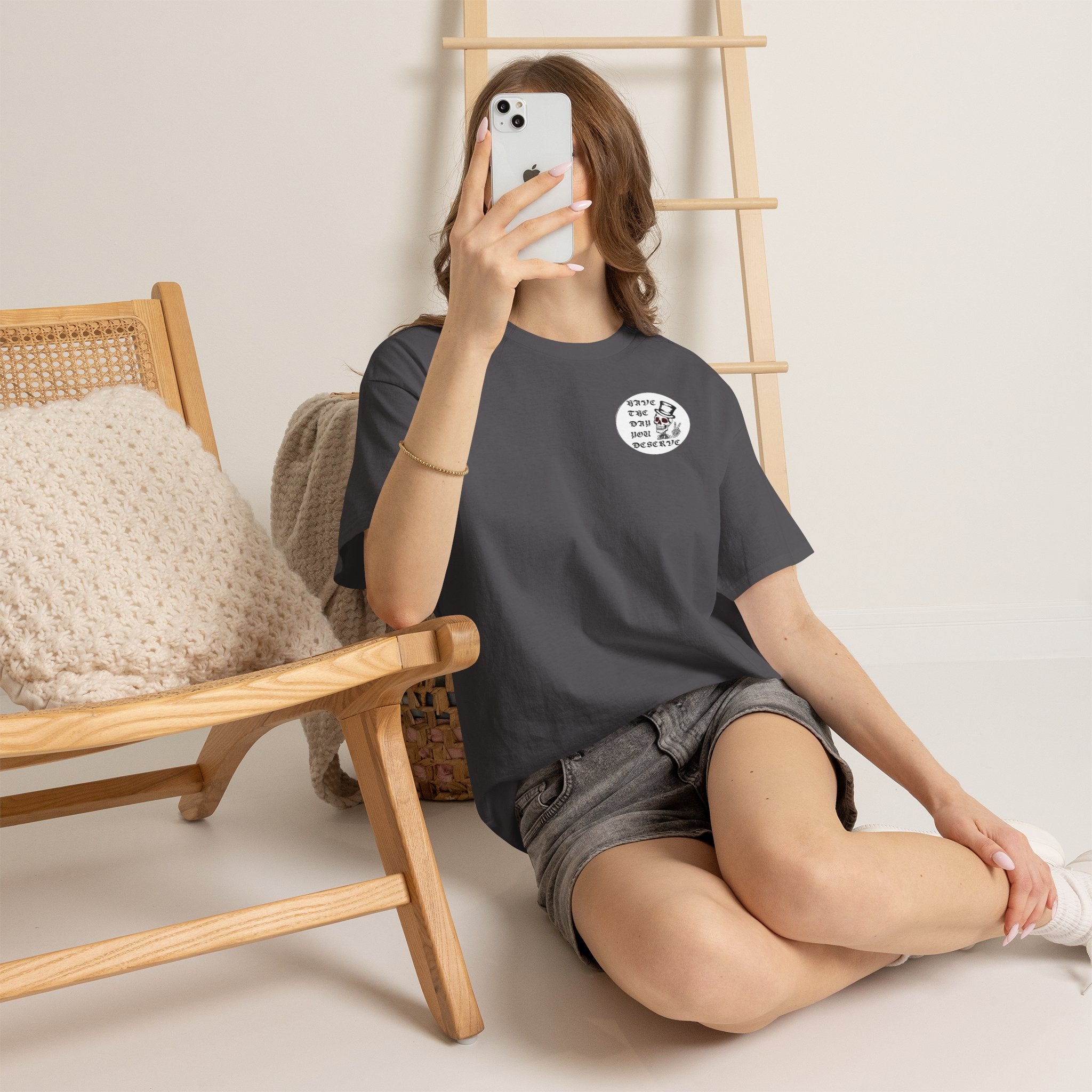 Have The Day You Deserve Tee — Funny Summer Graphic T-Shirt