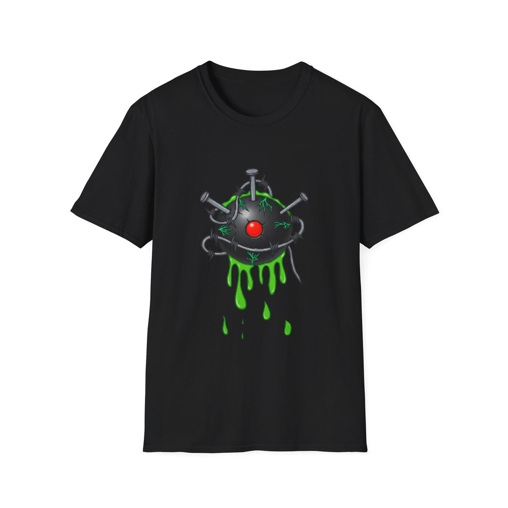 Toxic Voodoo Eye Graphic T-Shirt | Edgy Alternative Art Unisex Tee