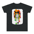 Jester Mask Graphic T-Shirt — Colorful Carnival Joker Tee