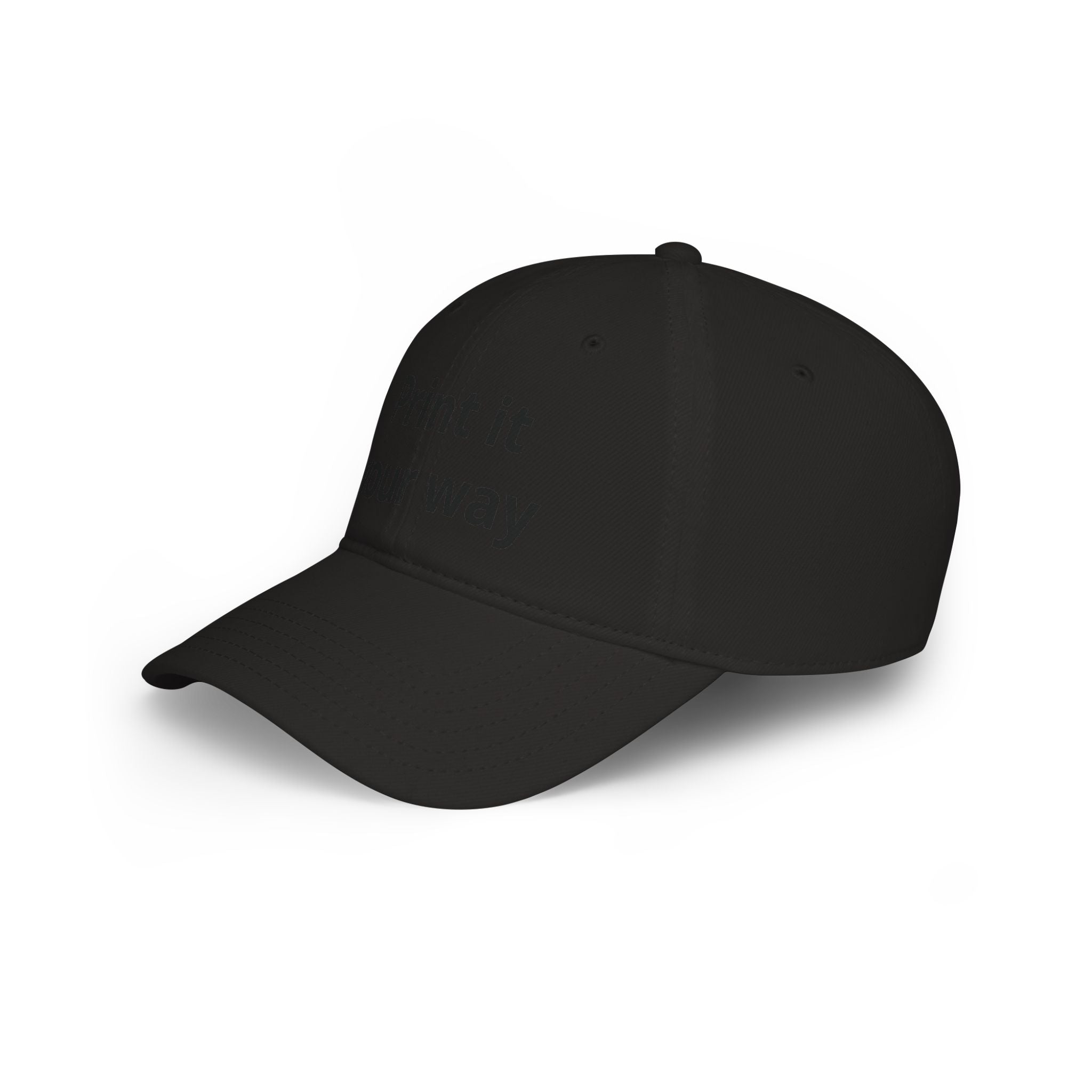 Personalise Your Own Low Profile Baseball Cap — “Funny, Sad, No Difference” Custom Hat