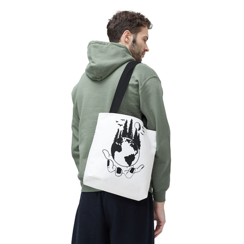 Earth & Forest Tote Bag – Nature Lover Eco Handbag