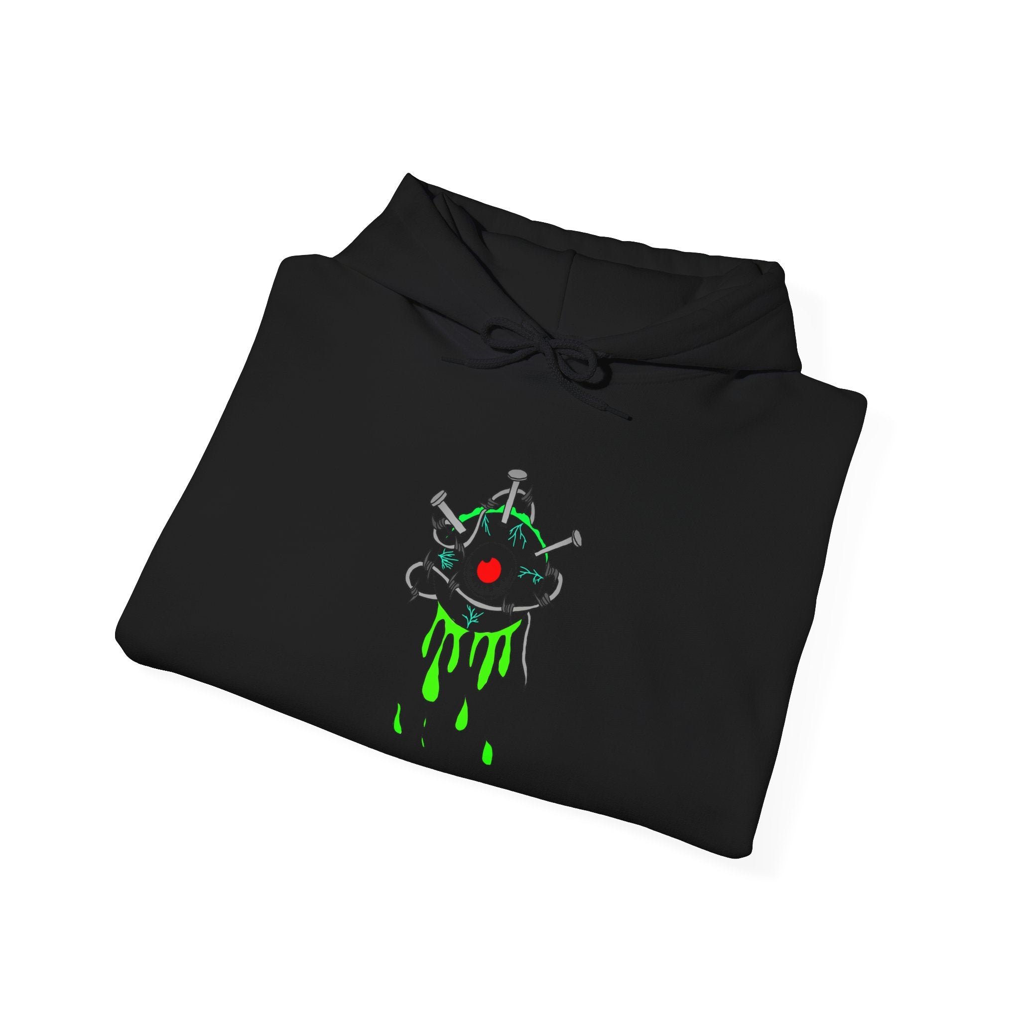 Sick Eye Graphic Hoodie – Unisex Heavy Blend Sweatshirt